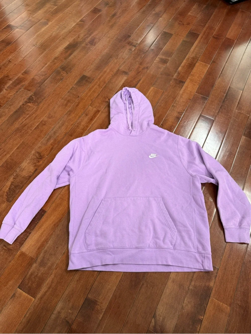 Nike Women's Lavender Hoodie with White Swoosh, size XL - Picture 2 of 12